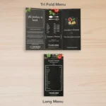 Menu Cards
